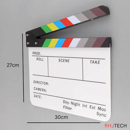 Acrylic Film Clapboard