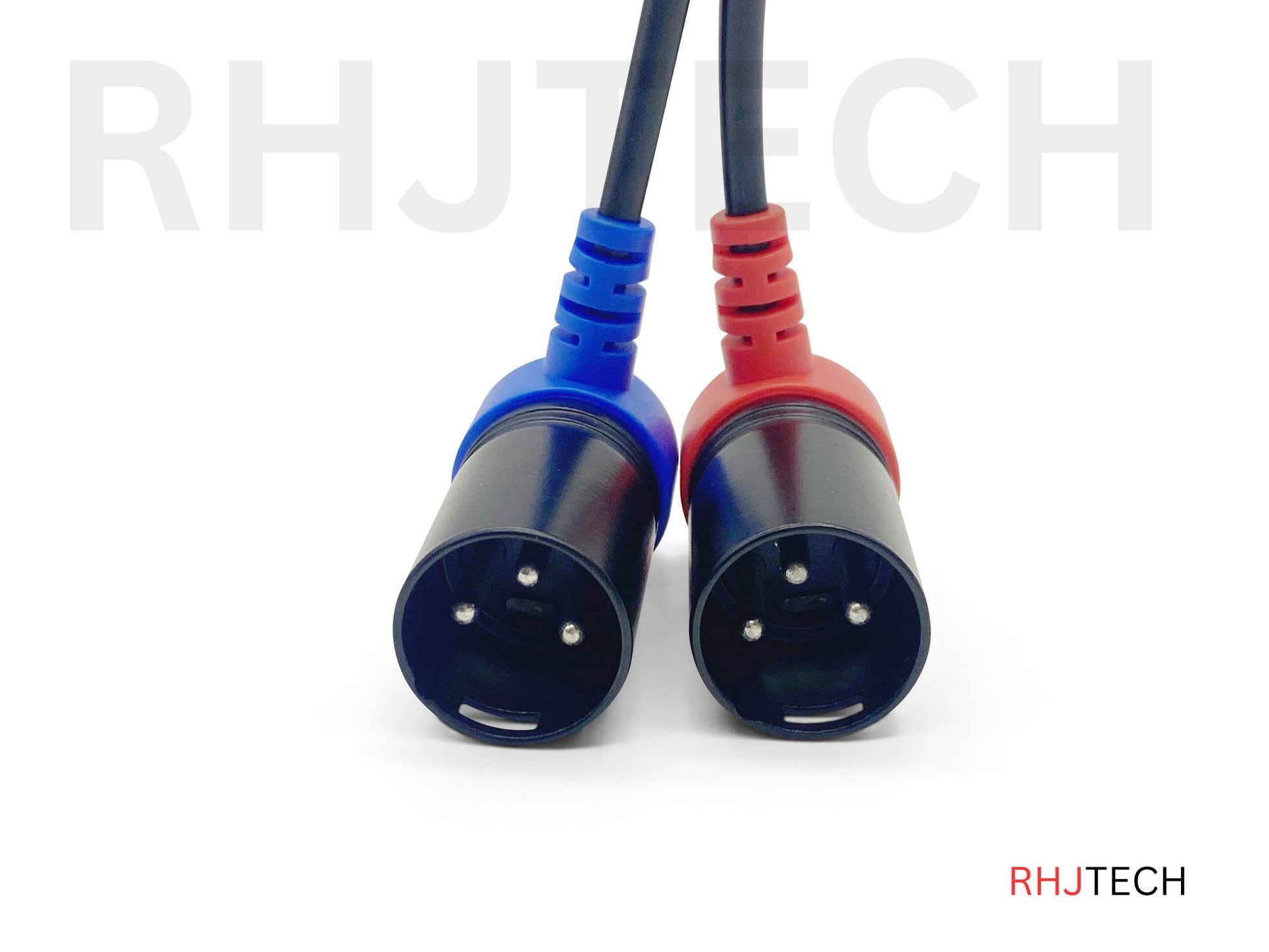 3.5mm Right-Angle TRS to Double Low-Profile XLR 3 Pin Male Y Cable.