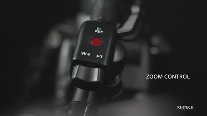 Zoom/Record Controller for Pro Sony (FX6 & More)/Panansonic Camcorders with 2.5mm Cable for LANC Jack