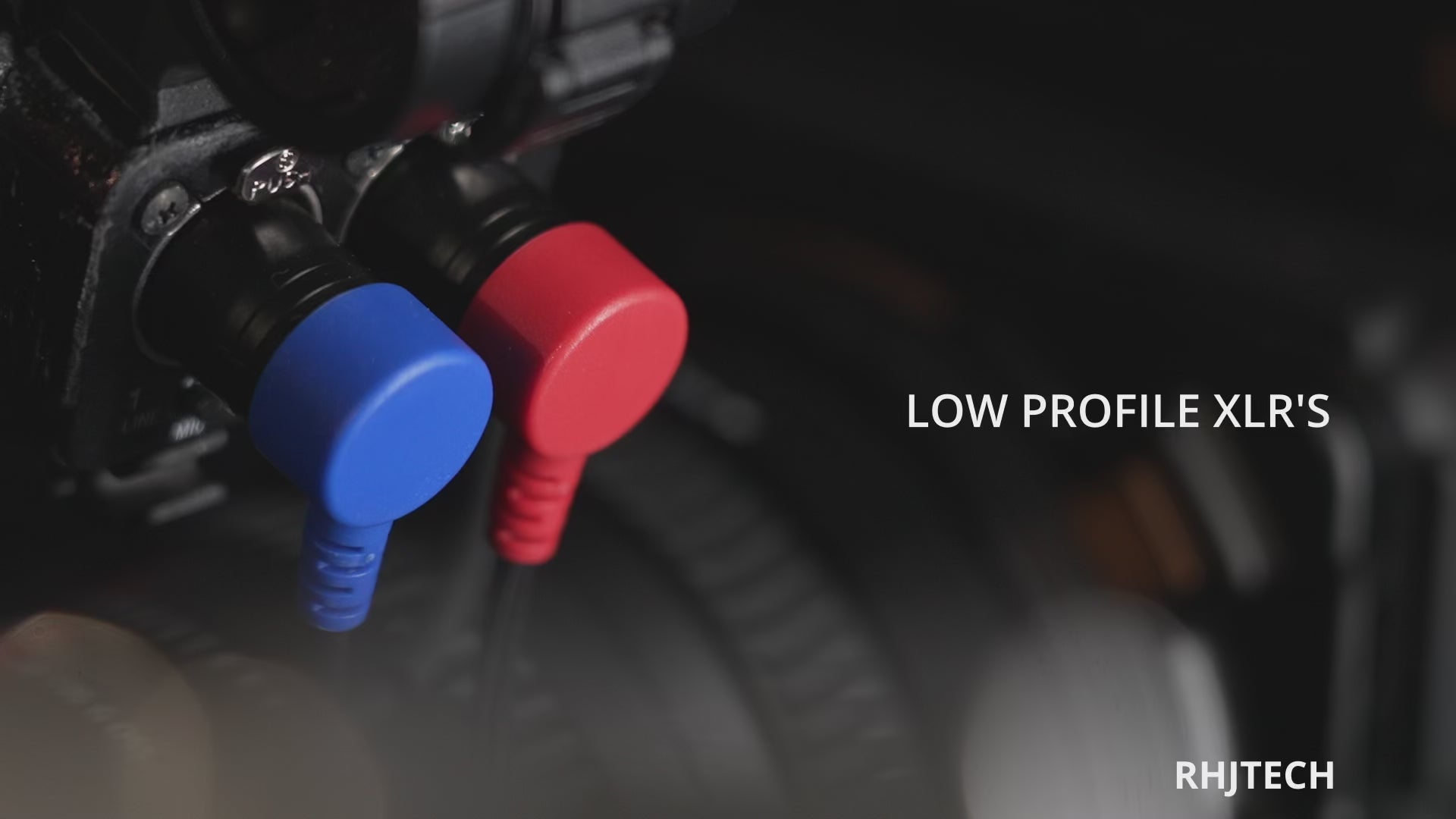 3.5mm Right-Angle TRS to Double Low-Profile XLR 3 Pin Male Y Cable.